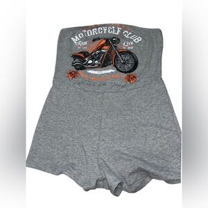 Fashion Nova Gray High Waist Shorts